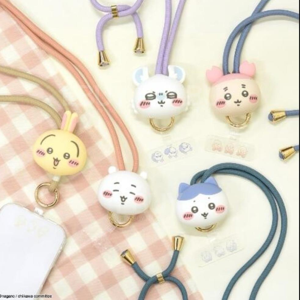 Chiikawa 大头手机挂颈电话壳 飞鼠