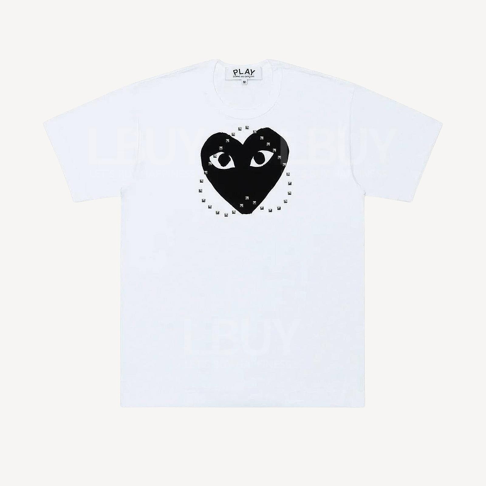 COMME des GARCONS PLAYLogo Stud T-Shirt