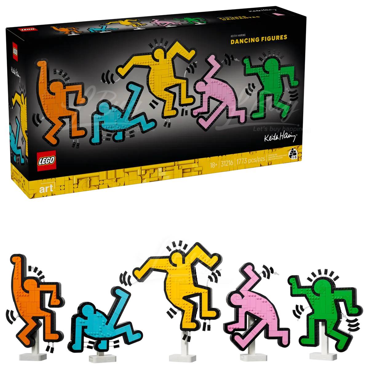 LEGO 31216 ART Keith Haring – Dancing Figures 18+