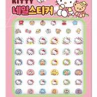 Sanrio nail sticker hello kitty