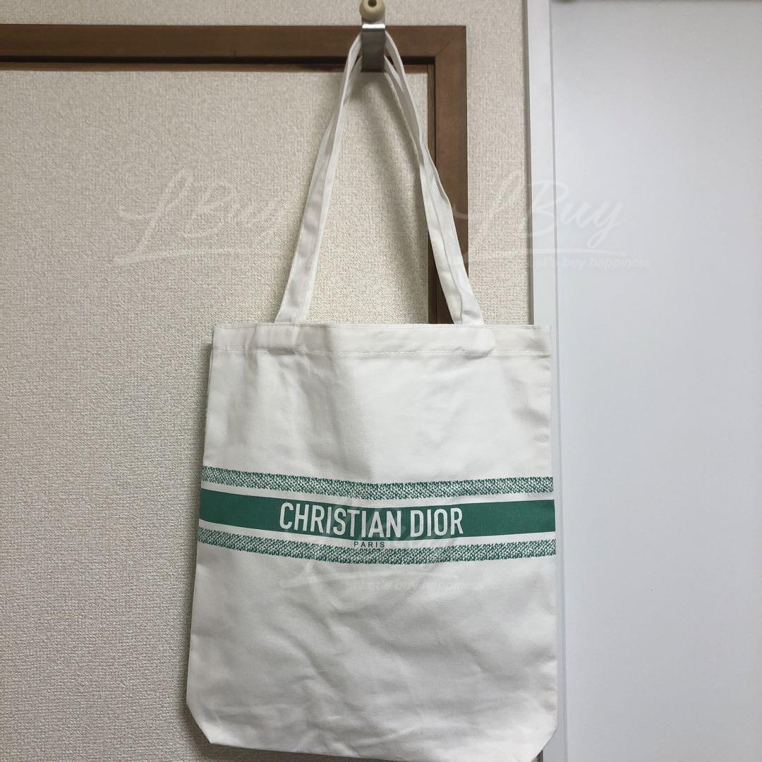 Dior 限量湖水绿色环保袋