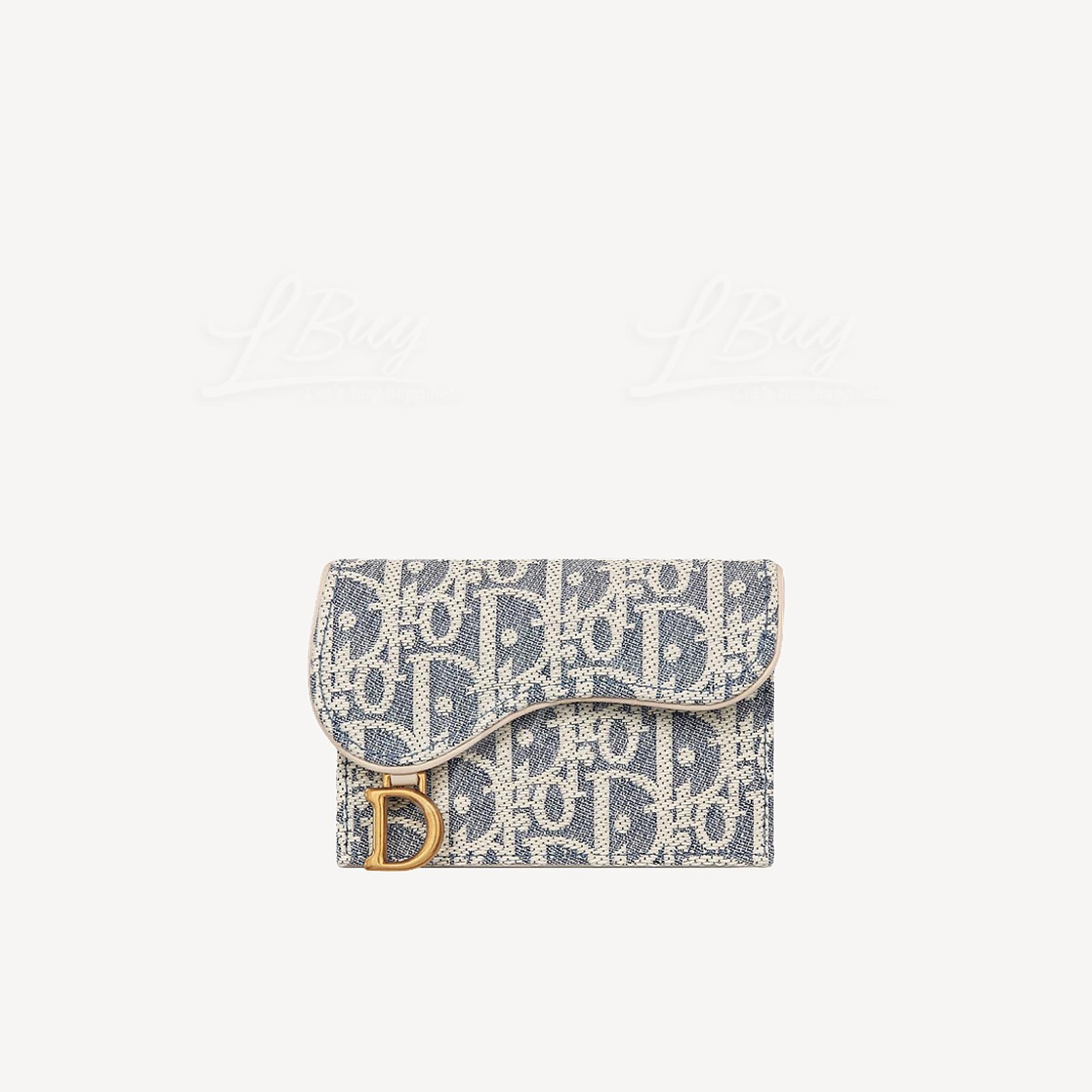 Dior Saddle Bloom Card Holder