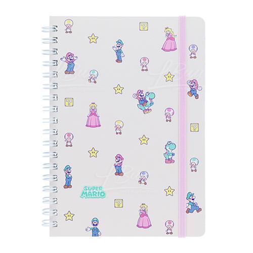 Super Mario W Ring Notebook B6 Mario A
