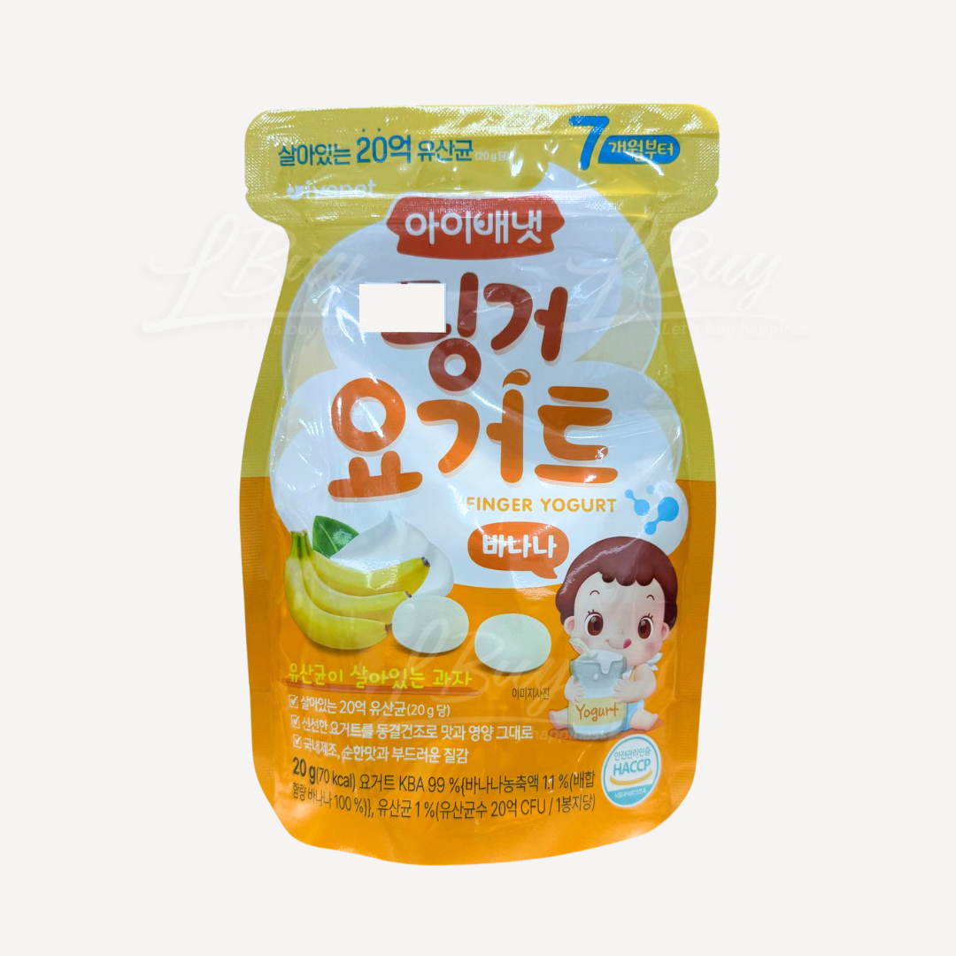 韩国IVENET 香蕉味乳酸菌乳酪粒 (20g)