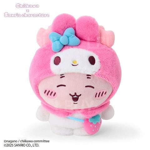 Chiikawa × Sanrio 联名限定毛公仔 (My Melody x Furuhonya 古本屋)
