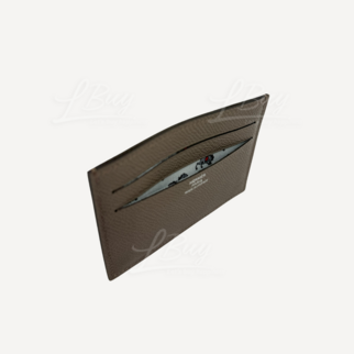 Hermes Citizen Twill 卡片包 锡器灰
