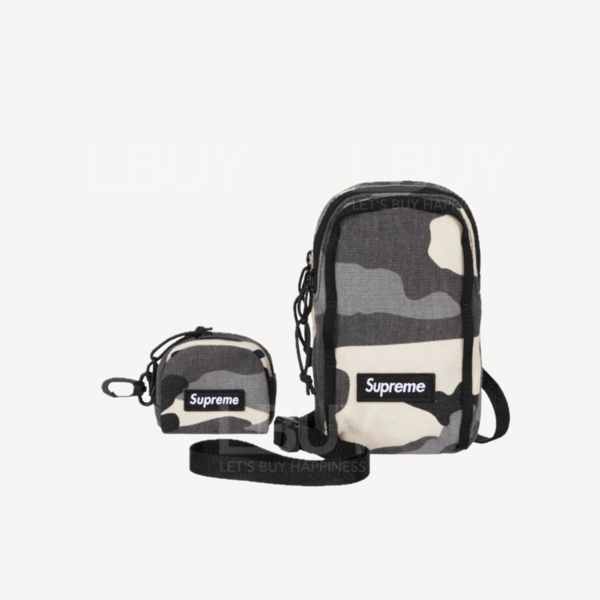 Supreme-Supreme Camera Bag + Mini Pouch Snow Camo