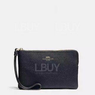 Coach Corner Zip Wristlet