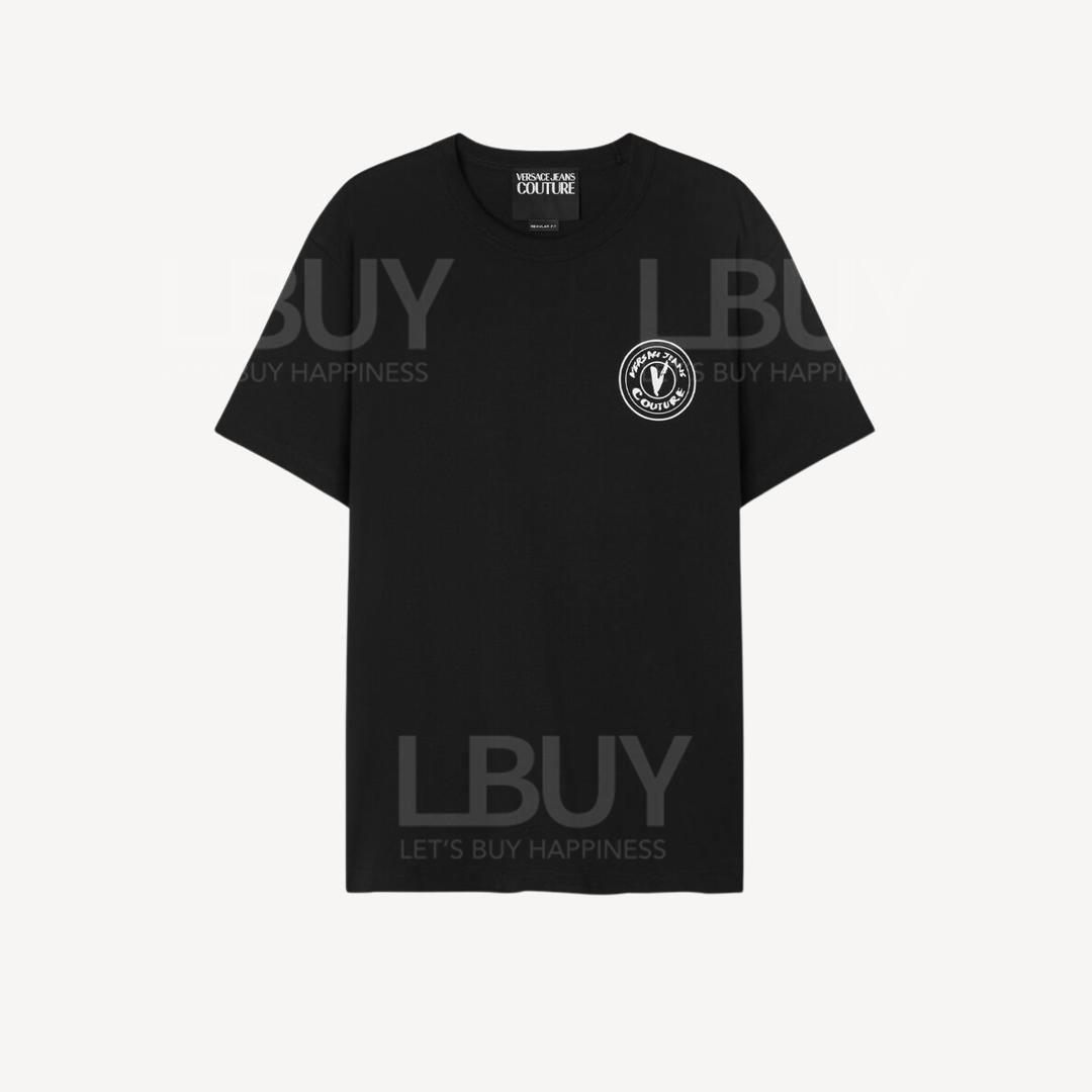 Versace Jeans Couture Logo 黑色T恤