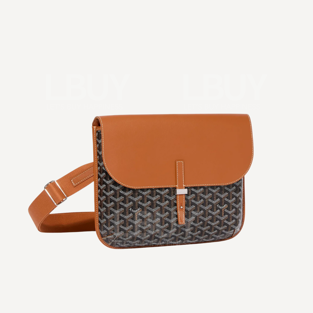 Goyard Coursier Messenger bag Black & Tan