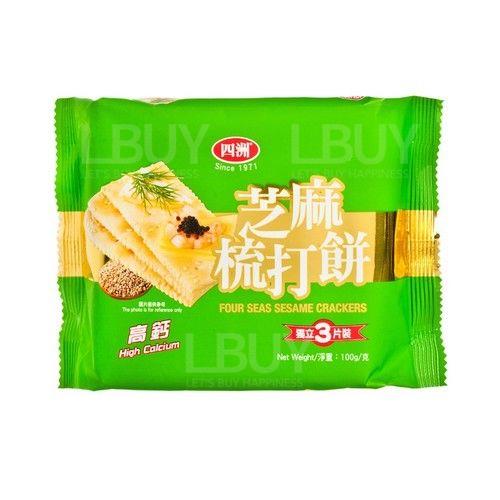 四洲芝麻梳打饼 100g
