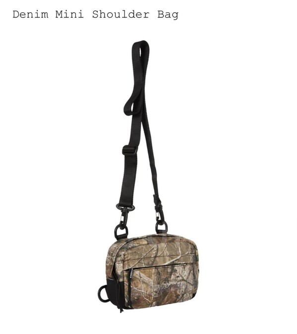 試着のみ！シュプリーム　Denim Shoulder Bag Realtree Supreme Denim Shoulder Bag Realtree AP Camo - FW25 - US