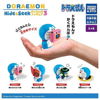Doraemon Hide & Seek Hide and Seek Cat Doll 3 Totes Random 1