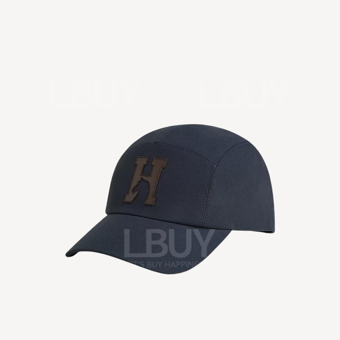 Hermes Nevada H'Cheval Cap 帽 海軍藍色