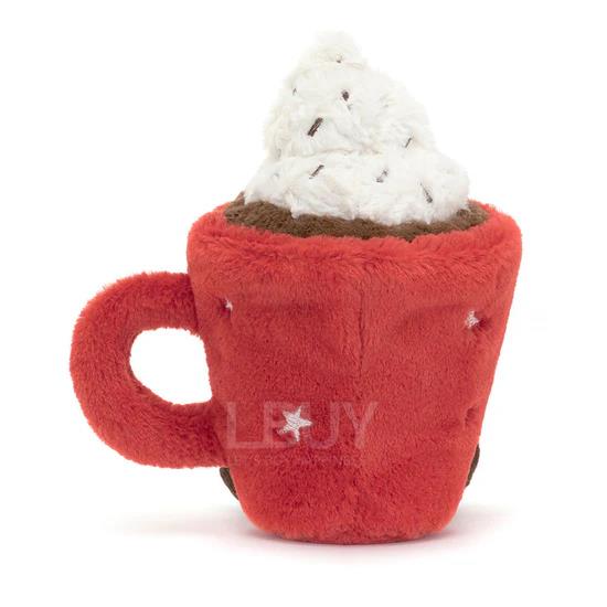 Jellycat Amuseables Hot Chocolate red 24cm