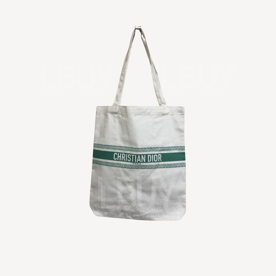 Dior 限量湖水綠色環保袋