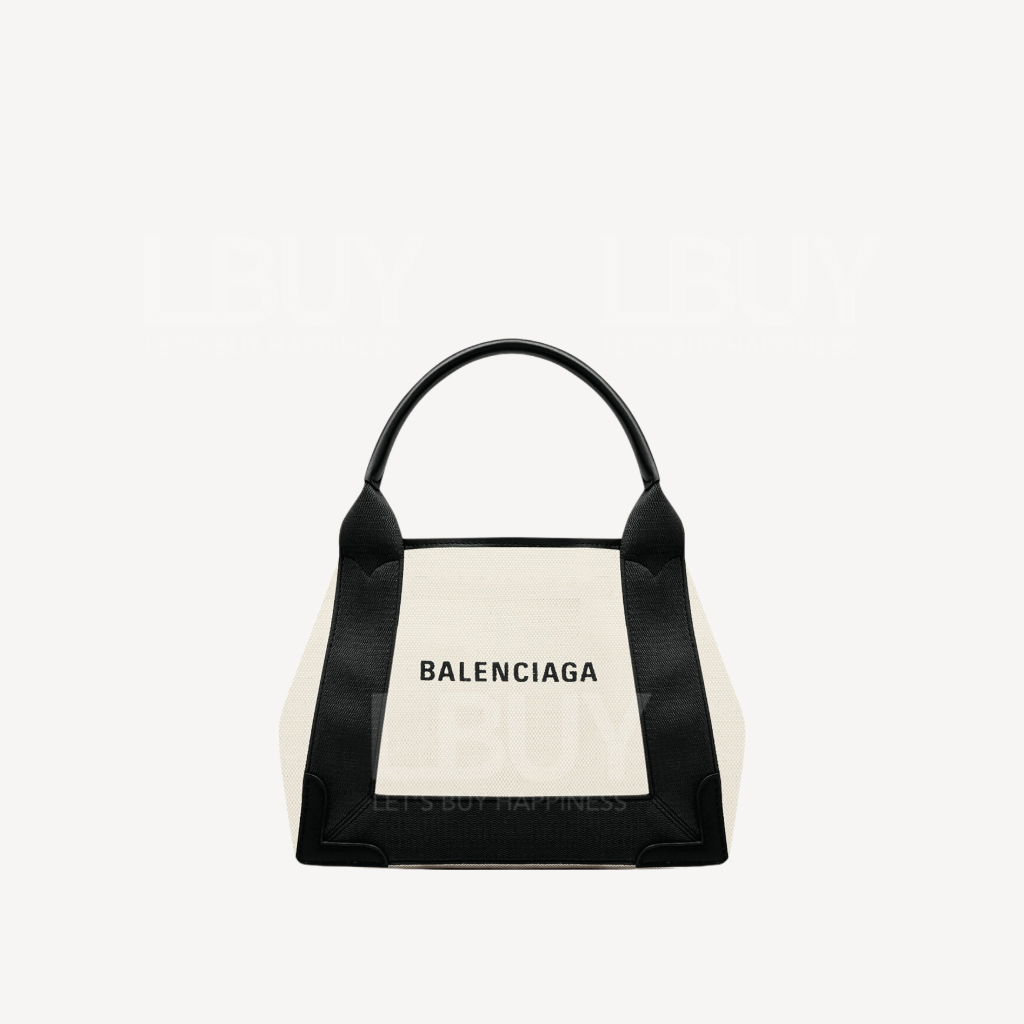 Balenciaga Cabas XS 黑白色手挽袋