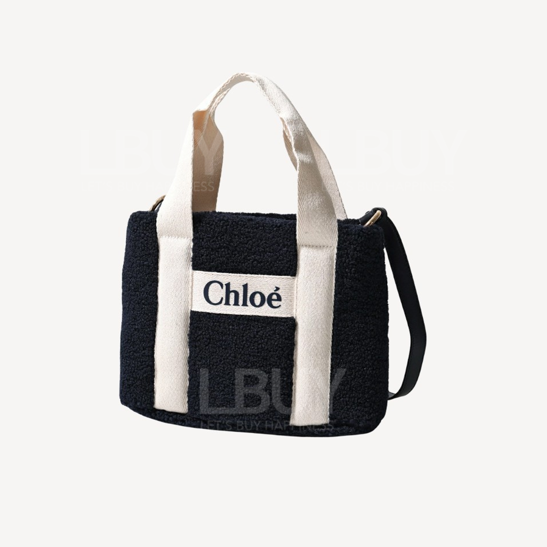 Chloe 黑色泰迪熊毛毛手挽袋 斜孭袋 C20688