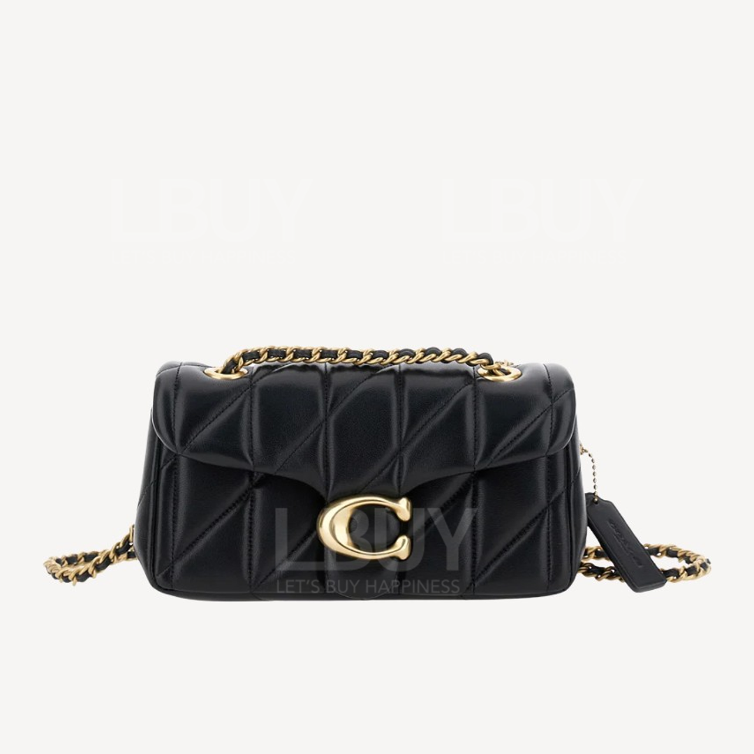 Coach Tabby Shoulder Bag 20 绗缝单肩手袋 黑色 CP149B4BK
