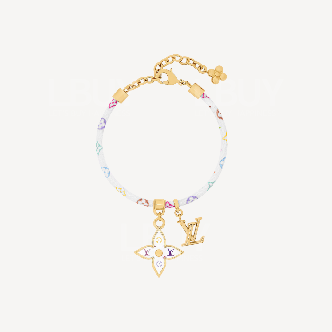 LV x TM Charms Bracelet White Color M4698Z
