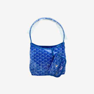 Goyard Boheme Hobo Mini 限量版单肩袋 天空蓝色 并粉红色绘字Sky