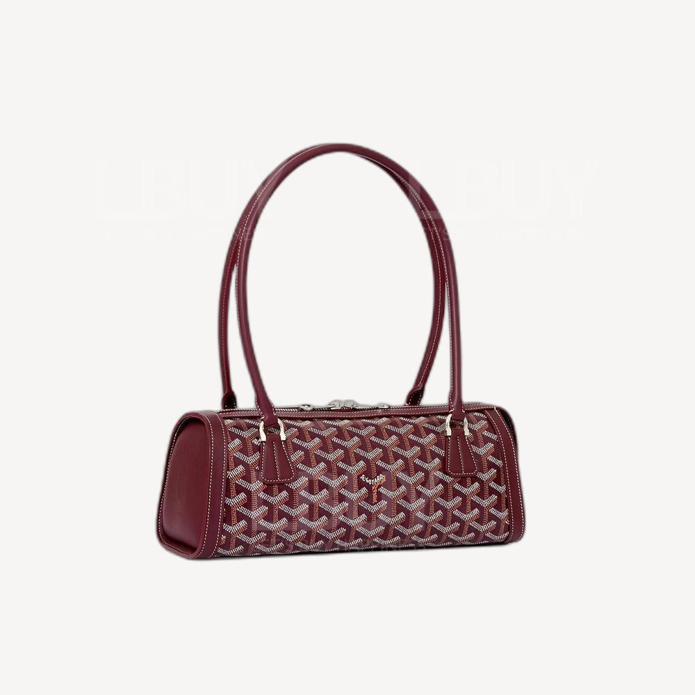 Goyard Bonbonnière bag 法棍包 酒红色