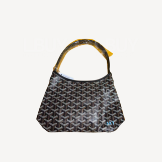 Goyard Boheme Hobo Mini 限量版单肩袋 黑色 并蓝色绘字 SKY
