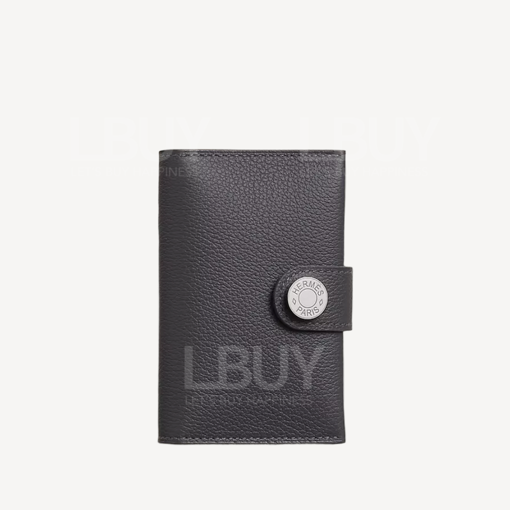Hermes R.M.S Card Holder 卡包 石板灰銀扣