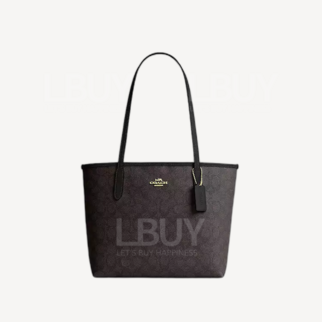 Coach City Tote Bag Signature Canvas CDX82