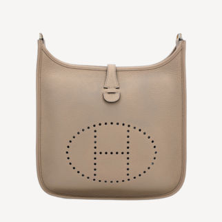 Hermes Evelyne 29 Bag 马尔法米色 金扣