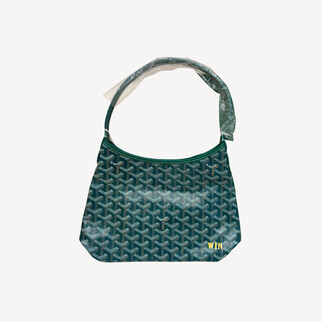Goyard Boheme Hobo Mini 限量版單肩袋 綠色 併黃色繪字 WIN