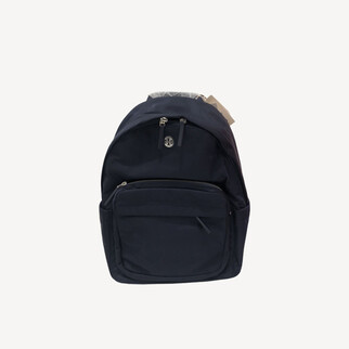 Tory Burch Logo 尼龙背囊背包 深蓝色 173559