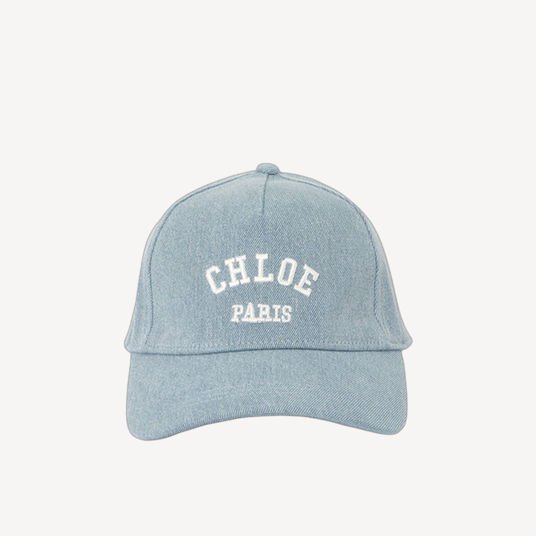 Chloe 牛仔蓝色Cap帽