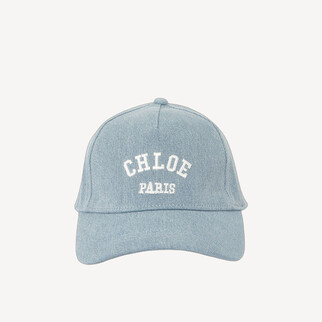 Chloe 牛仔蓝色Cap帽