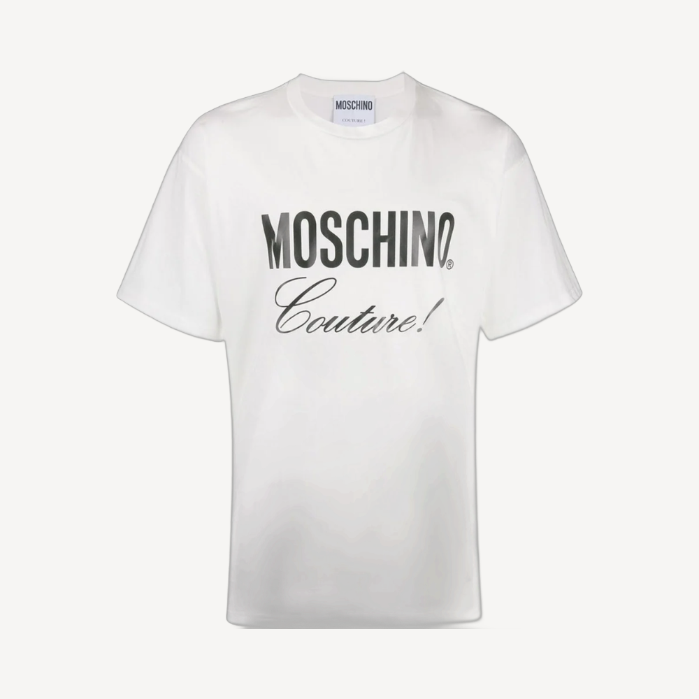Moschino Couture White Tee T-Shirt