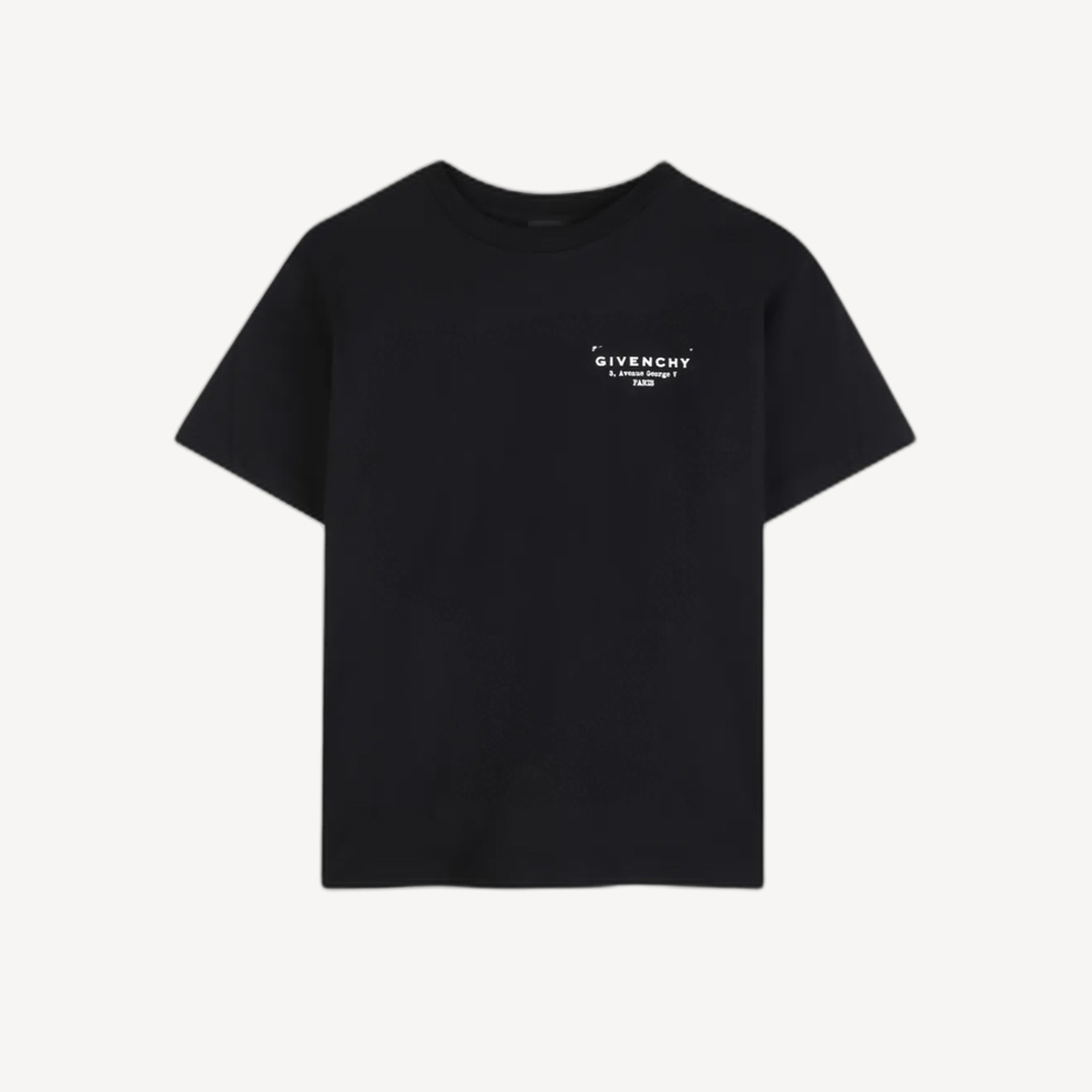 Givenchy 黑色短袖T恤 H31075